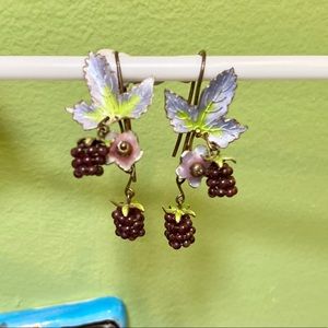 Michael Michaud Berry earrings